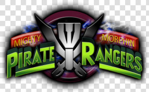 Mighty Morphin Pirate Rangers Logo By Joeshiba d6cabyp   Graphic Design  HD Png Download