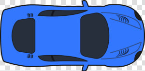 Overhead Car Clipart   Car Top View Clipart  HD Png Download