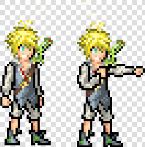 Meliodas Png  meliodas   Pixel Art Seven Deadly Sins  Transparent Png