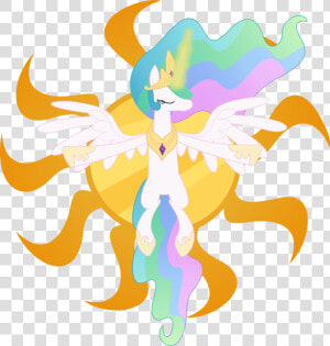 Transparent Rising Sun Clipart   Princess Celestia And Sun  HD Png Download