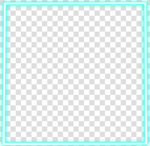  light  neon  square  frame   Paper Product  HD Png Download