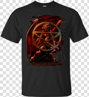 Devil With Pentagram T Shirt  amp  Hoodie   Demonic Wallpapers For Android  HD Png Download