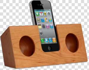 Wooden Iphone Passive Amplifier  HD Png Download