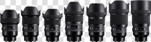 Sigma Launches Art Prime Lenses For Sony E mount Cameras   Sigma Art E Mount Lenses  HD Png Download