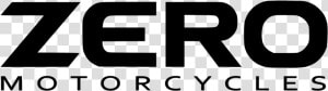 Zero Motorcycles Logo   Zero Motorcycles  HD Png Download