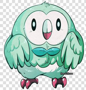 Transparent Rowlet Png   Pokemon Shiny Rowlet Fanart  Png Download