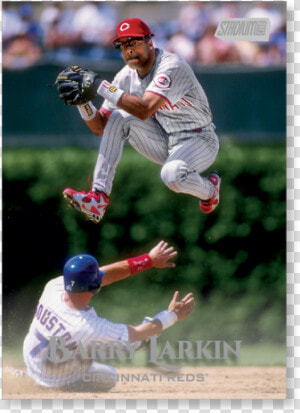 Barry Larkin 2019 Topps Stadium Club Baseball Base   Catcher  HD Png Download