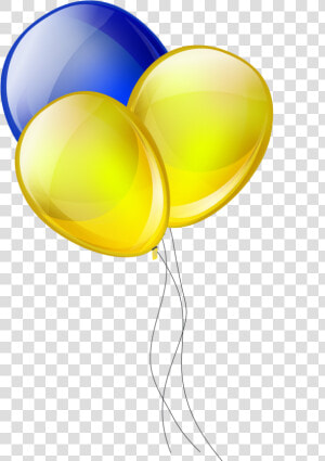 Right Click On The Graphic  Click Open Image In New   Gold And Blue Balloons Transparent  HD Png Download