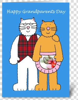 Happy Grandparents Day  Cute Cats   Happy  HD Png Download