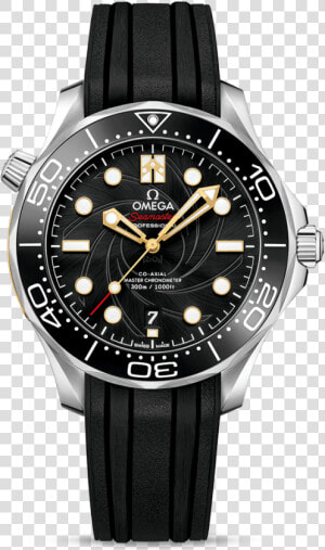 Omega Seamaster 300 Gold Steel  HD Png Download