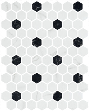 Ohvenmp1hex Venato With Nero Marquina Dot Pattern   Circle  HD Png Download