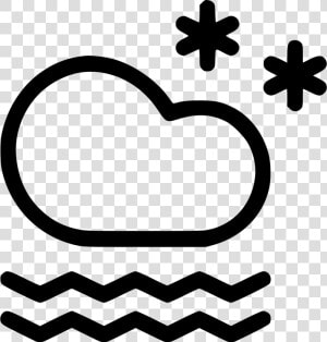 Snow Frost Fog Mist Cloud Cloudy Svg Png Icon Free   Snow Storm Icon  Transparent Png