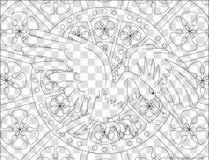 Pokemon Coloring Pages Clefairy Mandala  HD Png Download