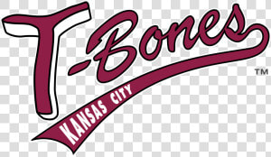 Kansas City T Bones Logo Png Transparent   Kansas City T bones  Png Download