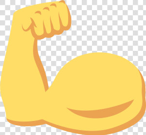 Muscle Arm Emoji Png   Emoji Braço Forte Png  Transparent Png