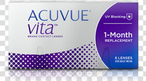 Acuvue® Vita® 6 Pack By Johnson  amp  Johnson   Acuvue Vita  HD Png Download