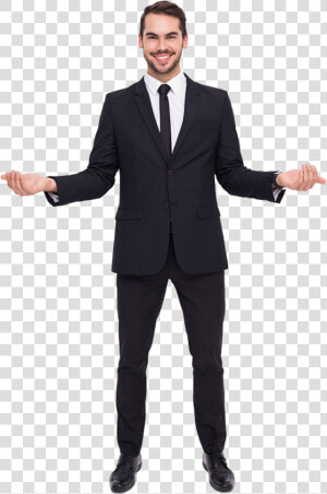 Standing Man With White Background Png   Man In Suit Png  Transparent Png