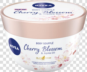 Nivea Body Souffle Cherry Blossom  amp  Jojoba Oil  HD Png Download