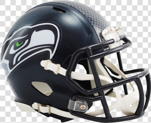 Seattle Seahawks Speed Mini Helmet   Seattle Seahawks Helmet 2019  HD Png Download