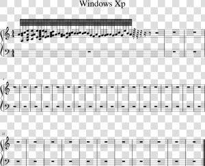 Windows Xp Sheet Music 1 Of 1 Pages   Twinkle Twinkle Little Star Sheet  HD Png Download