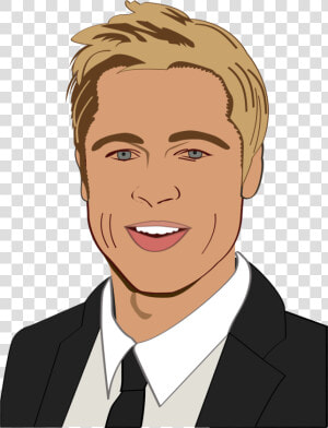 Brad Pitt Clipart  HD Png Download