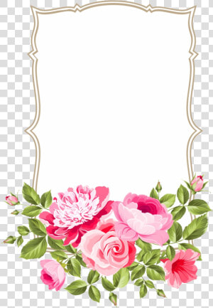 Flower Crown Galaxy Clipart Frame Bunga Mawar Pink   Flower Bunga Png  Transparent Png