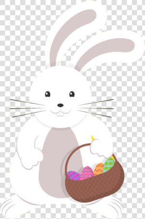 Easter Bunny Rabbit Christmas   Domestic Rabbit  HD Png Download