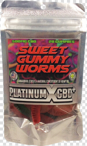 Cbd Platinum Sweet Gummy Worms   Fictional Character  HD Png Download