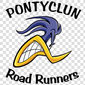 Pontyclun Road Runners   Road Runner Face Png  Transparent Png