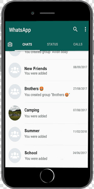 Whatsapp Screengrab   Whatsapp Chat Screen Png  Transparent Png