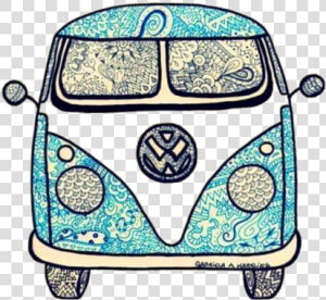 Kombi Hippie Png  Transparent Png