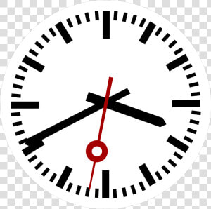 Clip Art Black And White Stock Clock Svg File   Transparent Background Clock Png  Png Download