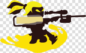 Yellow Male Inkling   Splatoon Inkling Male Art  HD Png Download