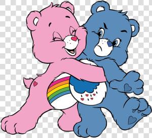 Caring Care Bears Andusins Clip Art Images Cartoon   Grumpy And Cheer Bear  HD Png Download