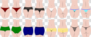 Different Panty Lines  HD Png Download