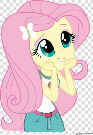 Fluttershy Vector Mlp Human   Mlp Equestria Girls The Legend Of Everfree Fluttershy  HD Png Download