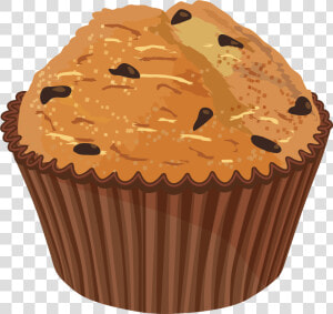 Muffin Png Clipart   Pumpkin Muffin Clip Art  Transparent Png