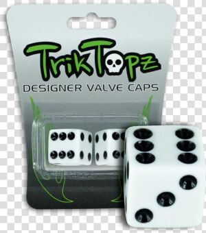 Trik Topz Dice Valve Caps   Trik Topz  HD Png Download