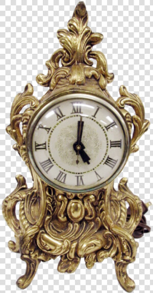 Baroque Mantel Clock  HD Png Download