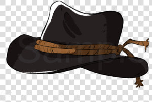 I Made These Two Hat Designs Of Arthur Morgan And John   Arthur Morgan Hat Sticker  HD Png Download