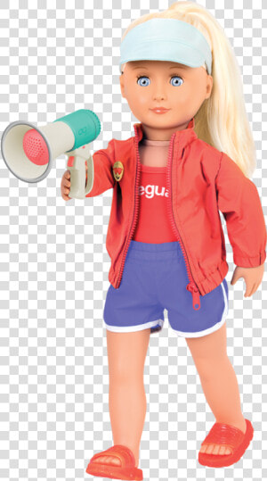 Seabrook Inch Lifeguard Blonde   Our Generation Lifeguard Doll  HD Png Download