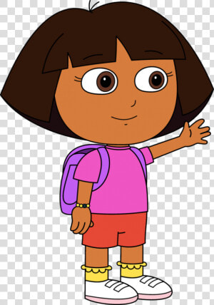 Dora The Explorer Art Style  Hd Png Download   Dora Transparent  Png Download