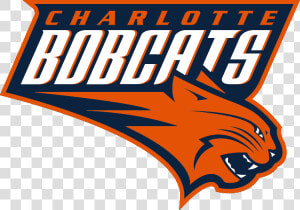 Transparent Bobcats Logo Png   Charlotte Bobcats Logo Png  Png Download