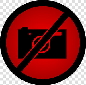 Do Not Take Photos A Ban On Taking Pictures Red   Circle  HD Png Download