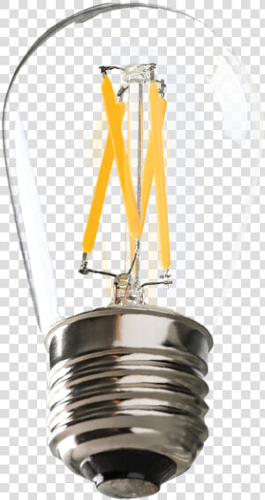 U led Filament Led S14   Fluorescent Lamp  HD Png Download