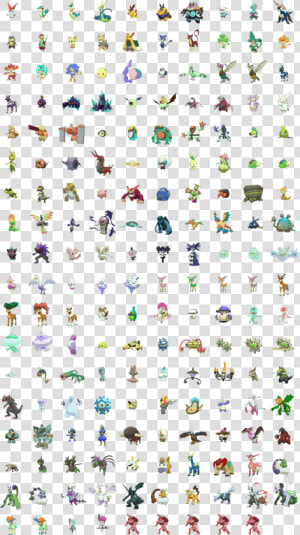 Pokemon Go Pokedex Unova  HD Png Download