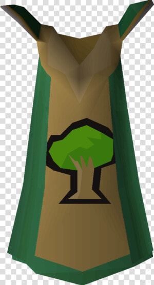 Image Woodcutting T Detail   Osrs Woodcutting Skill Cape  HD Png Download