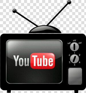 Youtube Tv  A Threat To Live Tv   Television Clip Art  HD Png Download