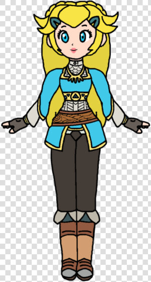 Zelda By Katlime   Png Download   Cartoon  Transparent Png