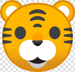 Tiger Face Icon   Tiger Emoji Android  HD Png Download